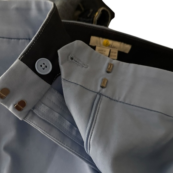 BODEN Blue Pants Size 12 Regular Trousers, Powder Blue Chinos - Picture 5 of 16